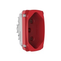 Modulo Tomada Alumbra Gracia 2Polo+Terra 20A Vermelho   85315