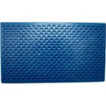 Desempenadeira Pvc Giraldi 16X28 Corrugada Azul 