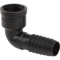 Plasbohn Preto Cotovelo Interno  3/4''  2446 - Kit C/25