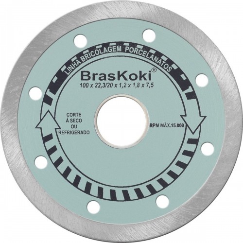 Disco Diamantado Braskoki 110Mm Porcelanato 40-