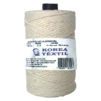 Barbante Korea De Algodao 12 Fio De 4Mm 150Mt  523