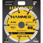 Disco Diamantado Hammer Segmentado 230Mm Seco Gydd1500