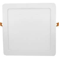 Luminaria Led Plafon Jng Embutir Quadrado 18W 6500K 22Cm 54110