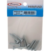 Cartela Parafuso Auto/Atarrachante Panela Preguim 4,8 X 25Mm Com 10 Pecas 4058