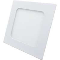 Luminaria Led Plafon Perkon Embutir Quadrado 06W 6000K 12Cm 1214