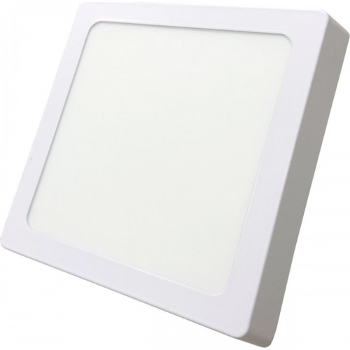 Luminaria Led Plafon Perkon Externo Quadrado 12W 6000K 17Cm 1232