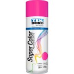 Tinta Spray Tekbond Rosa Fluorescente 350Ml 