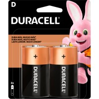 Pilha Duracell Alcalina Grande ''D'' Cartela 2 Pecas  5014656