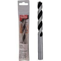 Broca Aco Carbono Madeira Makita 3 Pontas 10Mm - Kit C/5 Peças