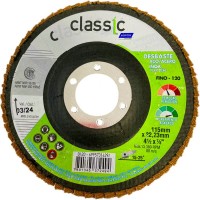 Disco Flap Norton Classic - 4.1/2'' - Grao 120 - Kit C/10 Peças