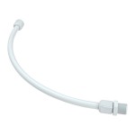 Engate Flexivel Branco Pvc Tigre 60Cm - Kit C/10 Peças