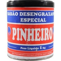 Desengraxante Pasta Pinheiro Pote 1Kg - Kit C/12 Peças