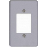 Placa Conjunto Ilumi Cinza 4X2 - 3 Interruptores - 1351 - Kit C/10 Peças