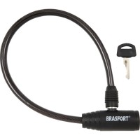 Cadeado Para Bicicleta Brasfort Com Chave 8Mm X 40Cm - 7015