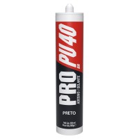 Cola Pro Pu 40 Soudal Preto 230Ml/400G.