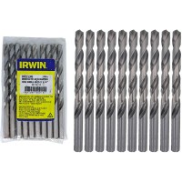 Broca Aco Rapido Irwin   1/4'' - Kit C/10 Peças