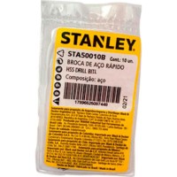 Broca Aco Rapido Stanley. F 9/64 - Kit C/10 Unidades