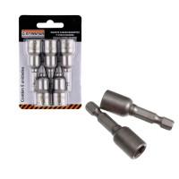 Soquete Canhao Magn.Starfer B 5/16'' - Kit C/5 Unidades