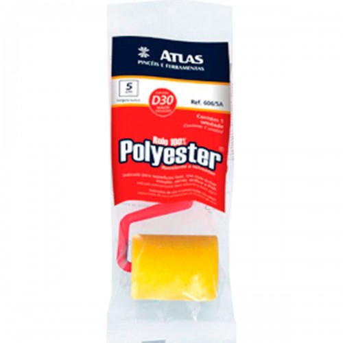 Rolo Poliester Atlas 09Cm Cb/Pl 606