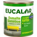 Esmalte Sintetico Eucalar 1/4 Cinza Escuro